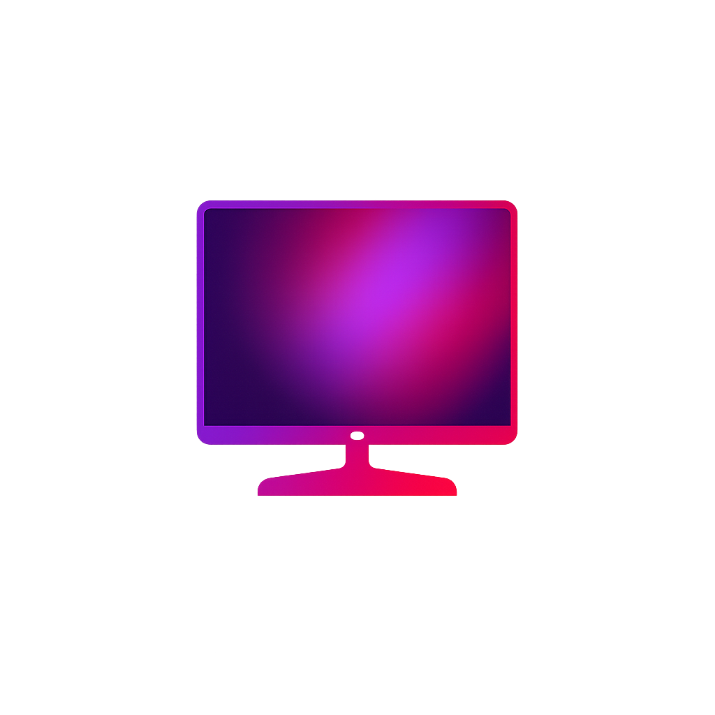 Imagem de uma TV